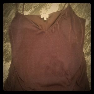 Purple sexy tank top